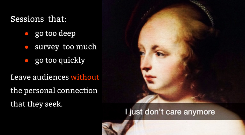 Things to avoid on Art Tours