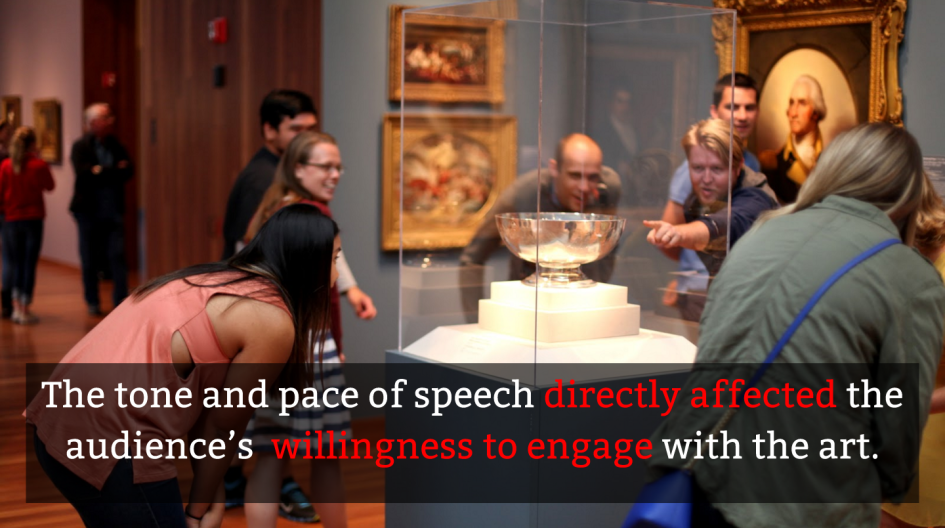 How to talk in an engaging way. 